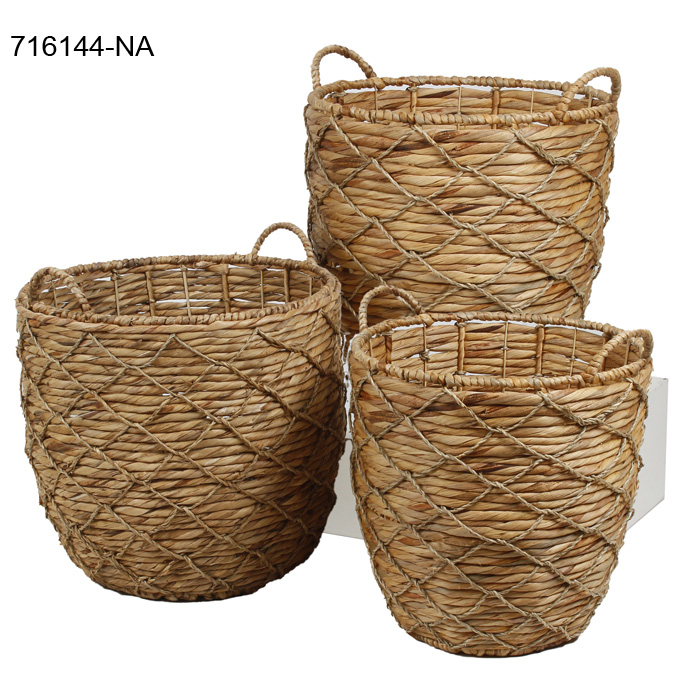 0-Water hyacinth basket