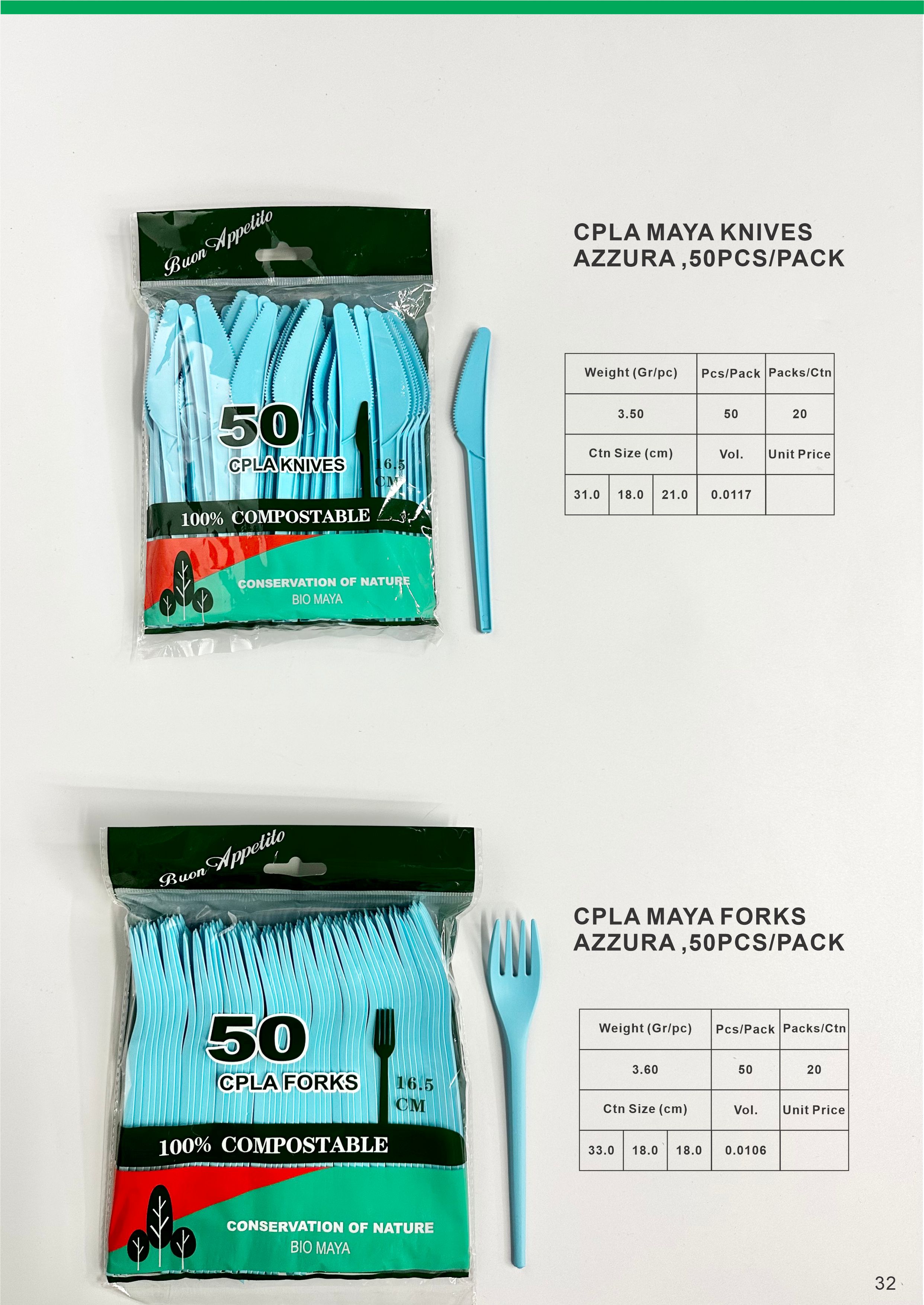 Cpla Maya Azzura ,50pcs/Pack