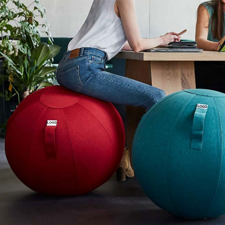Home Office Self-standing Balance Custom Yoga Ball Chair Cover