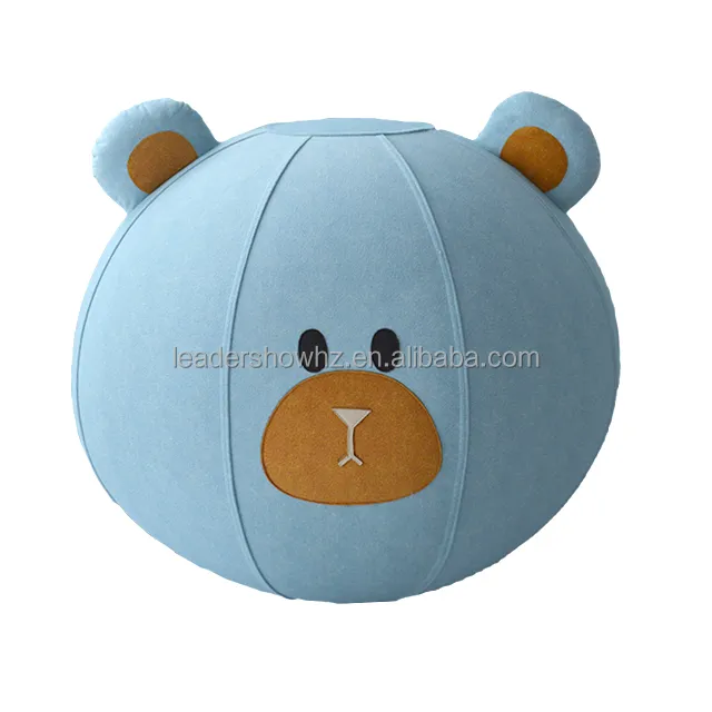 Animal design body exercise balance yoga ball cover sitting ball chair