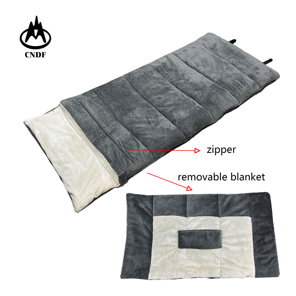 Factory OEM Fannel Camping Combined Warm Sleeping Bag