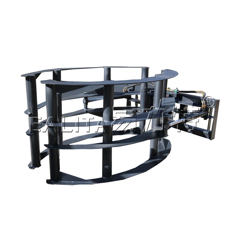 Skid Steer 1300kg Capacity Round Hay Bale Grab