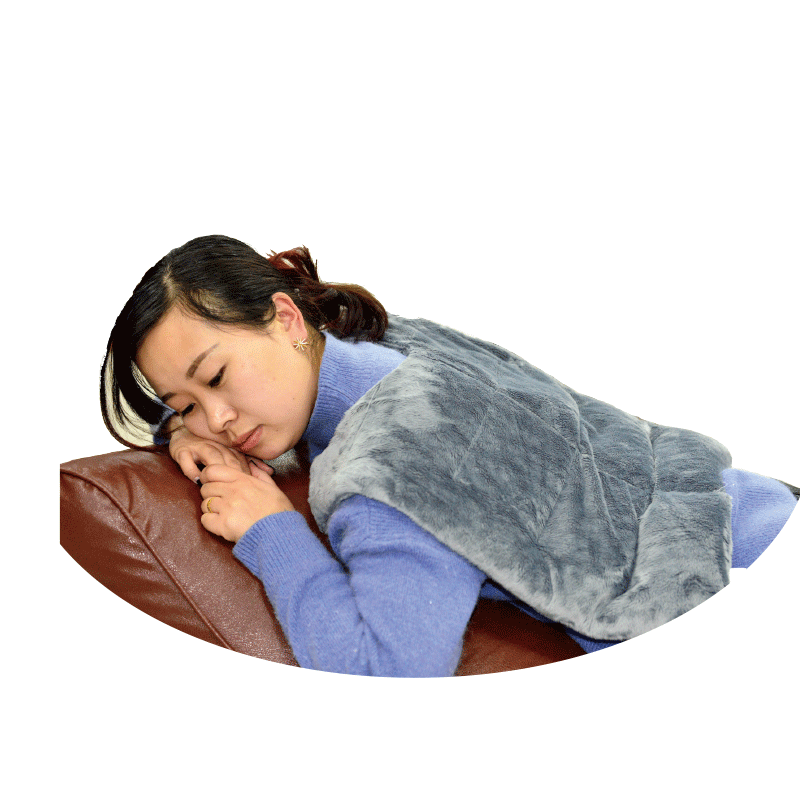 Microwavable Neck Wrap Moist Heating Pad Muscle Relaxation Migraine Relief Weighted Neck