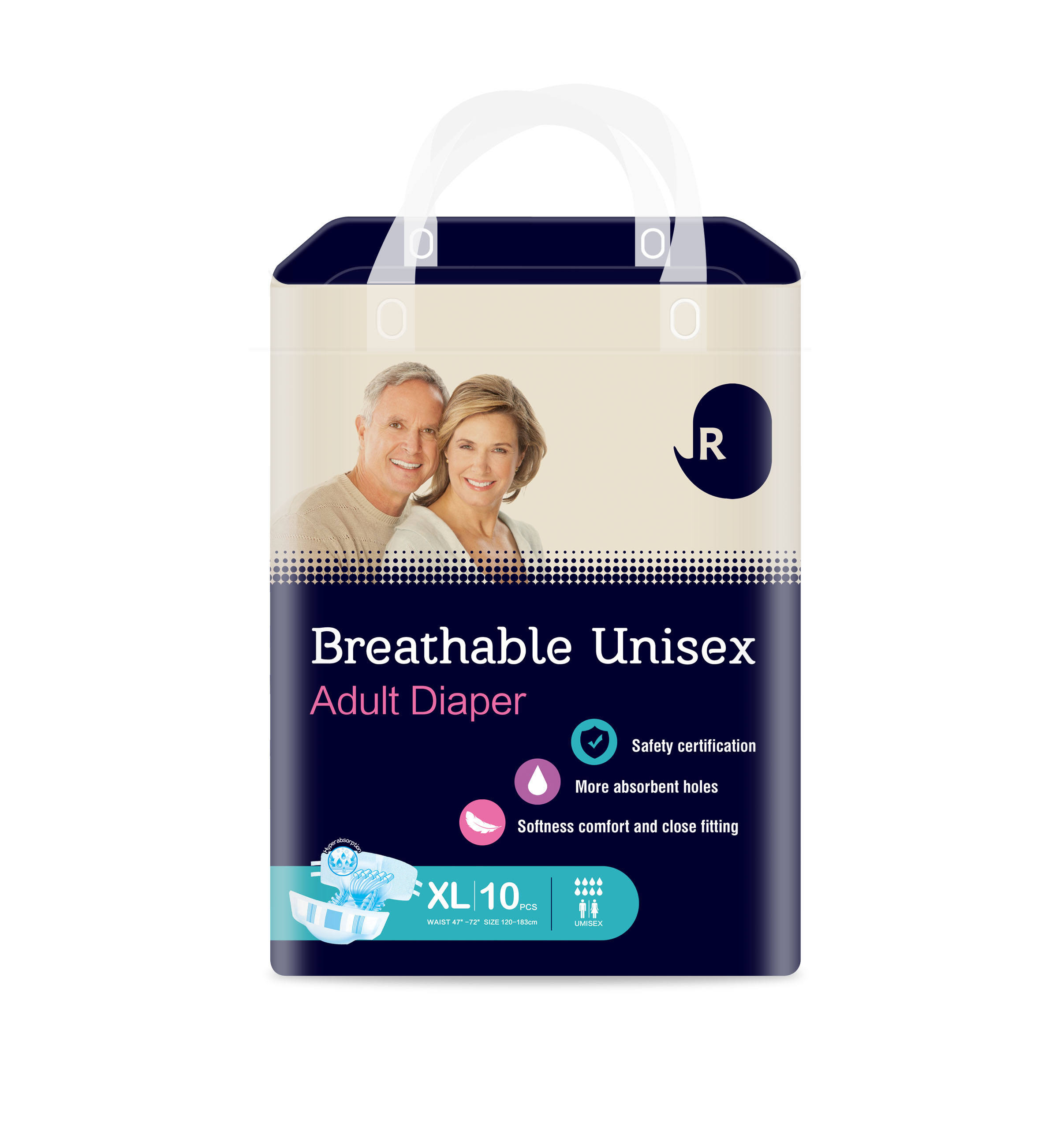 Ultra Thick Cheap OEM adult Disposable Adult Diaper