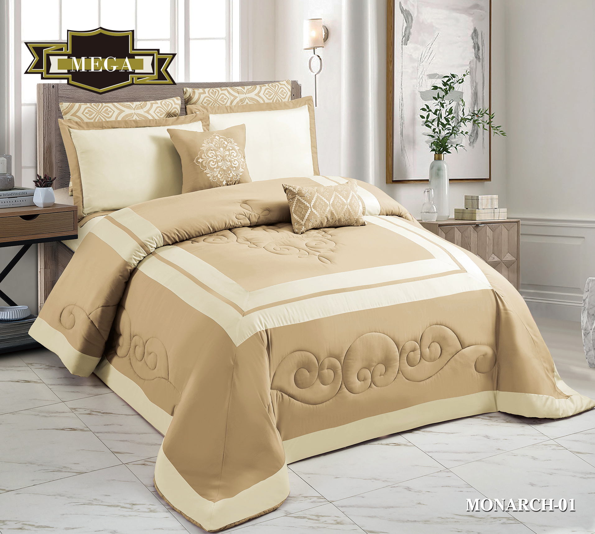 6-Piece Comforter Set, Queen Size