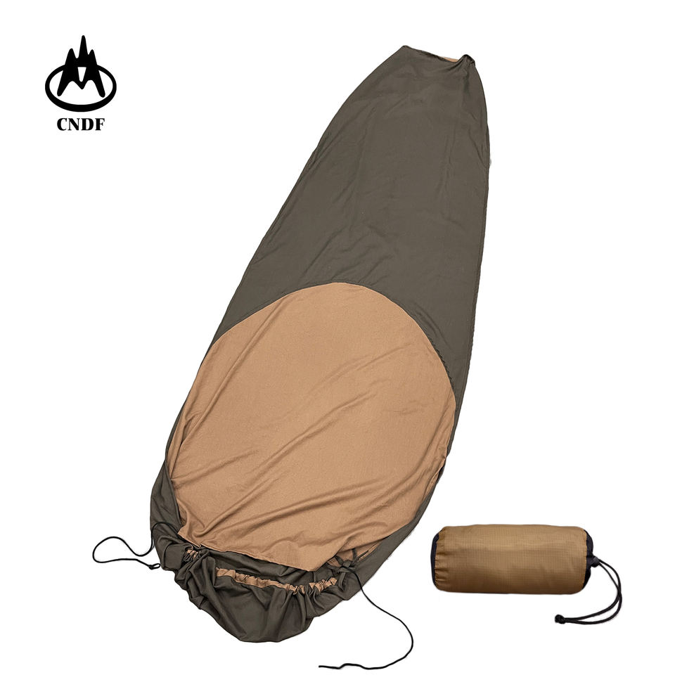 Dengfeng Outdoor Mummy Sleeping Bag Liner Poly Pongee Ultra-thin Washable and Detachable