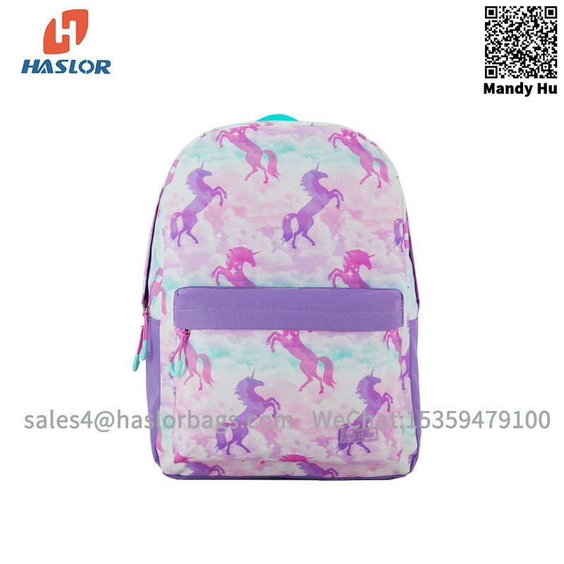 #A120 Haslor New school backpack ,schoolbag for primary boys and girls 3-6 years, kids bag