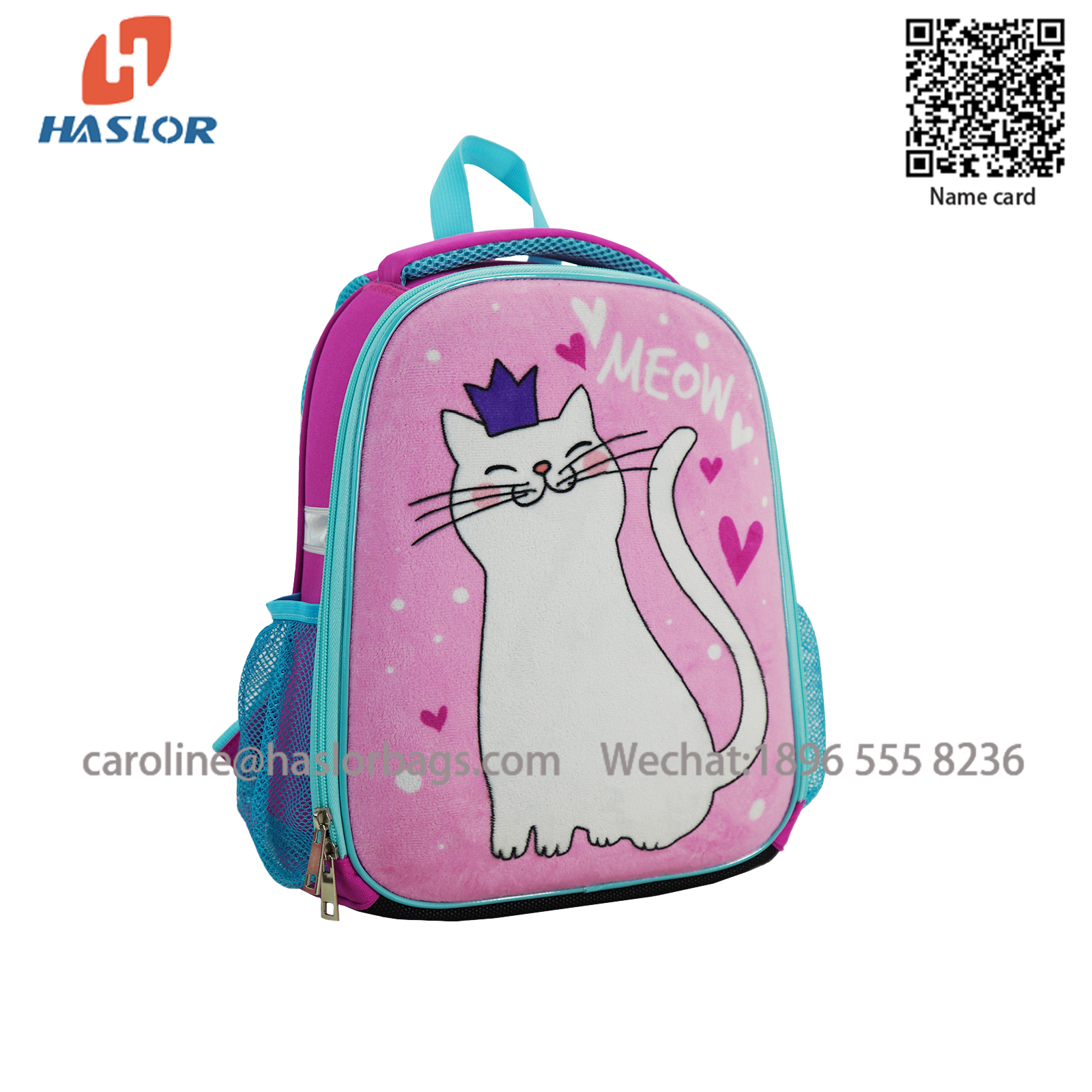 #haslor Haslor new cartoon cute school students 14 " children's schoolbag