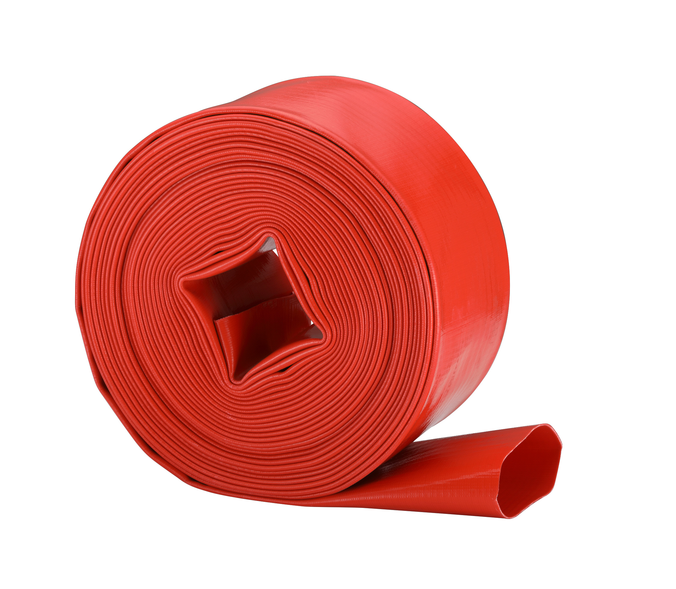 Factory Wholesale PVC layflat hose pipe flexible for agriculture irrigation customizable