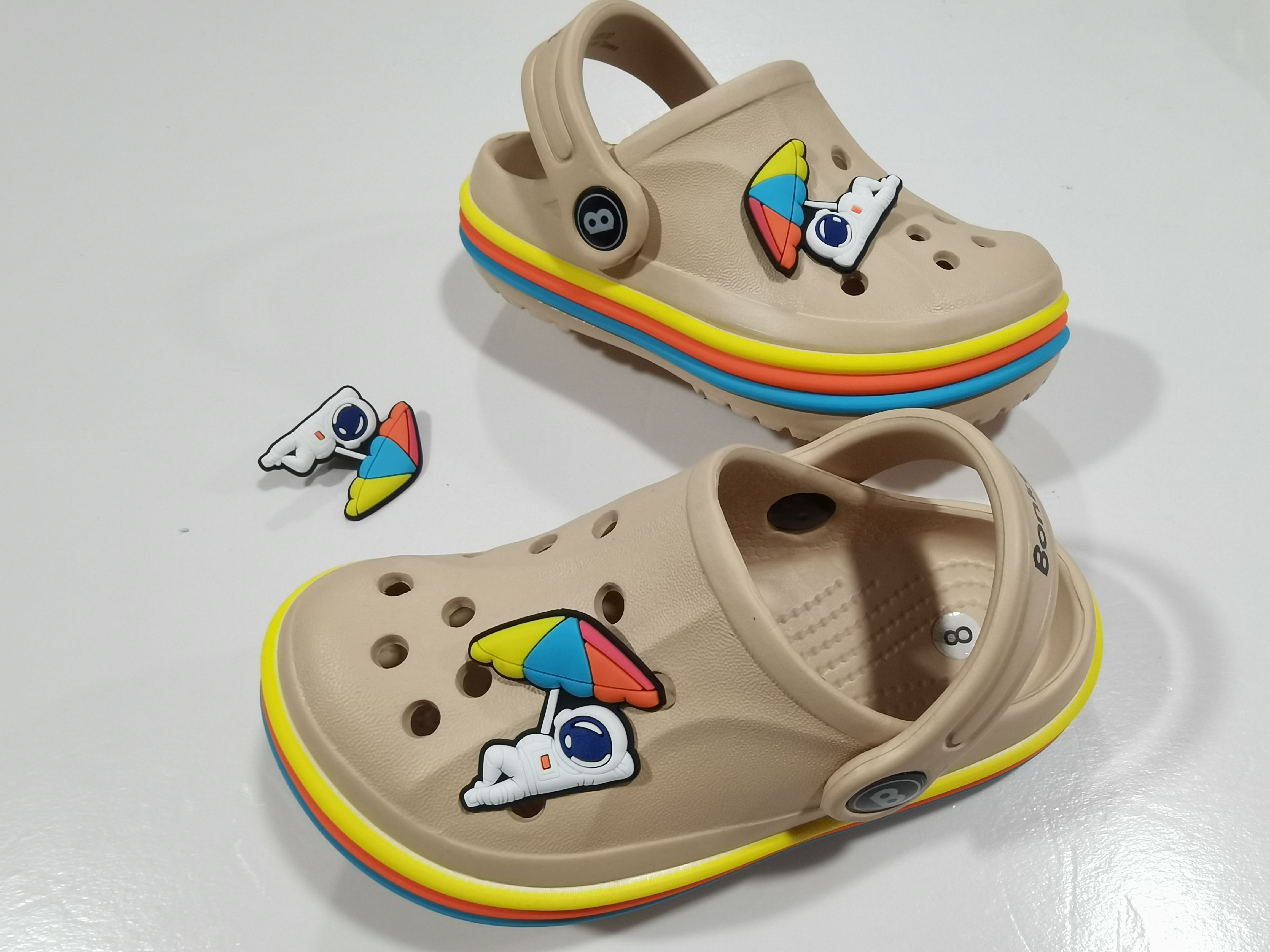 Latest Design Cute Cartoon Indoor and Outdoor Anti slip Children's Slippers clogs