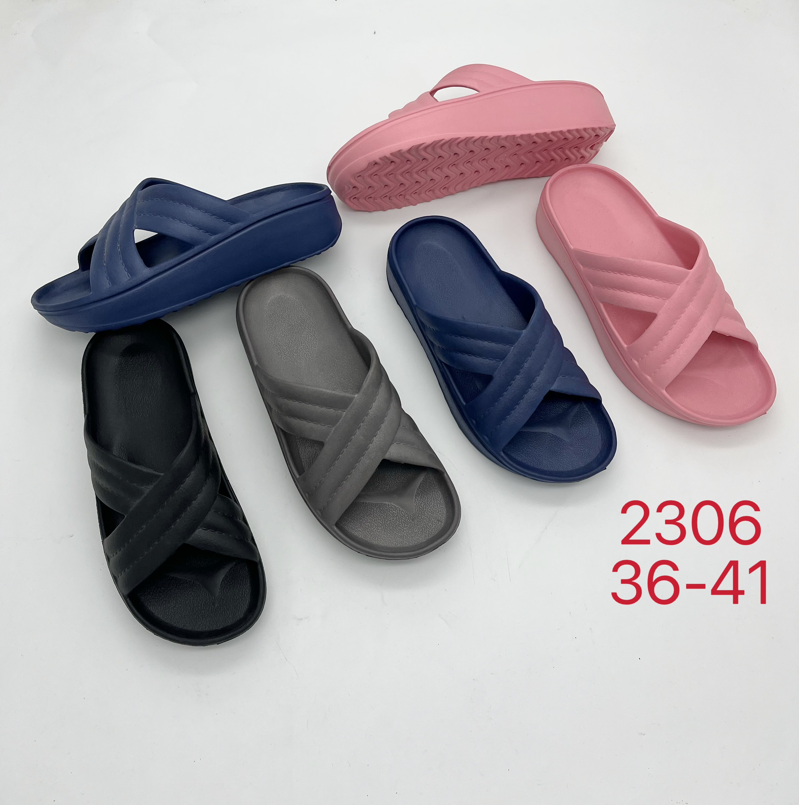 Comfy Cushioned Thick Sole Quick Drying Shower Summer Beach Indoor Outdoor Bathroom Spa Slippers