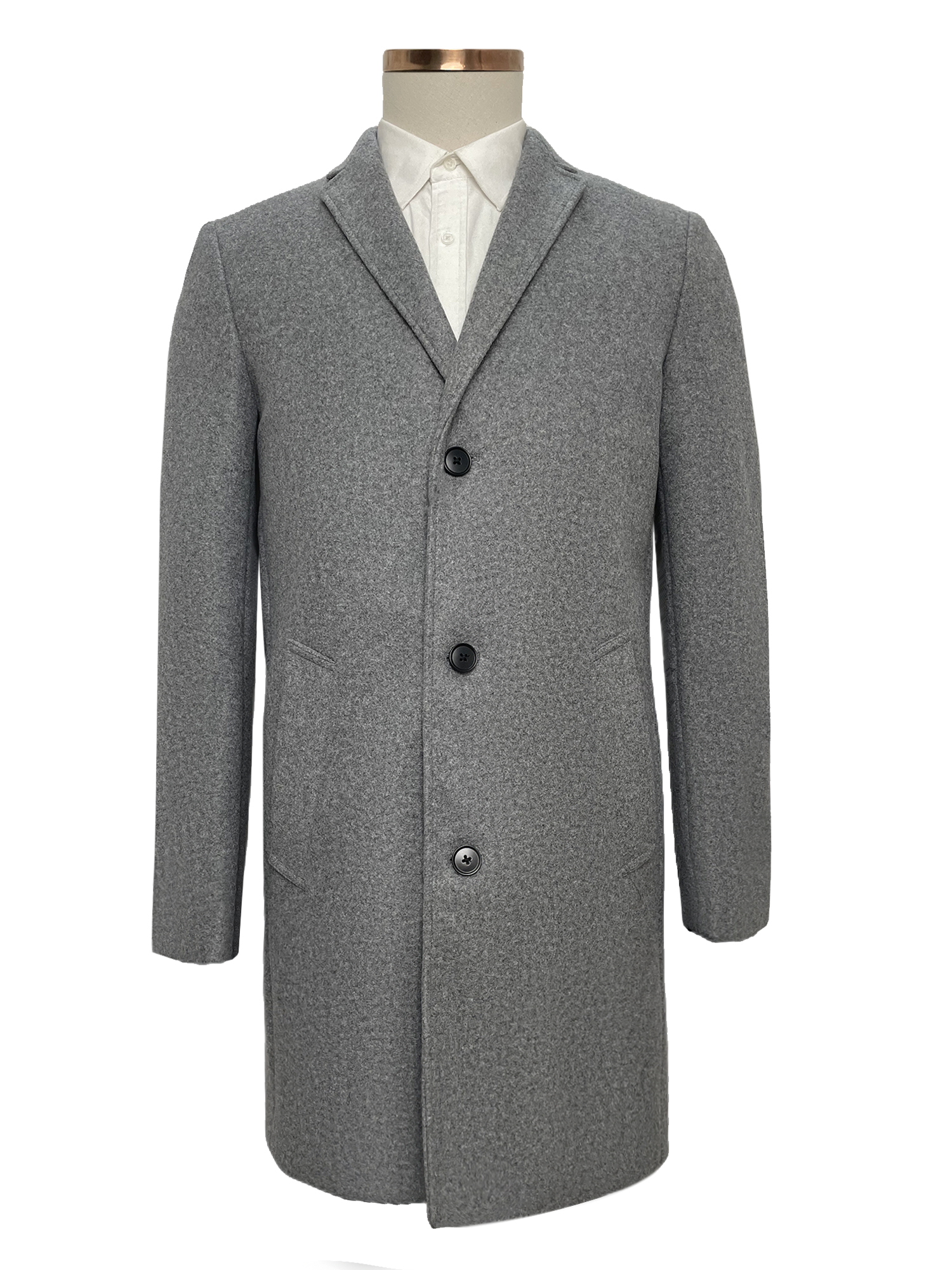 Men's Casual Polyester Coat