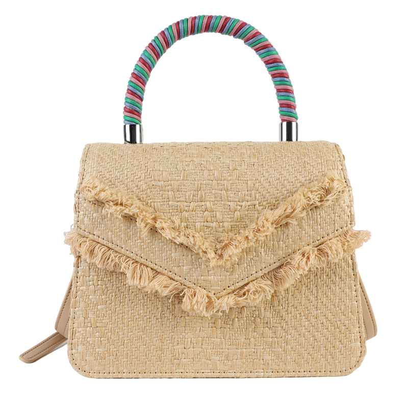 Woven straw bag cross-body bag clutch bag handbag shoulder bag
