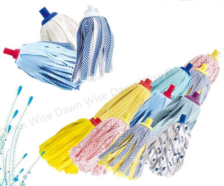Non woven mop printed cloth floor mop