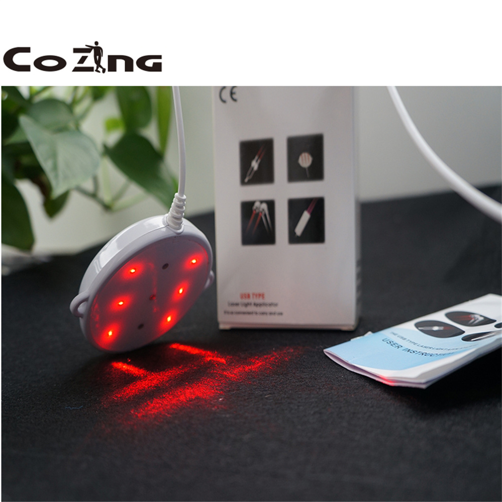 COZING-USBP1 650NM 808NM USB handy laser pain relief device with customized laser