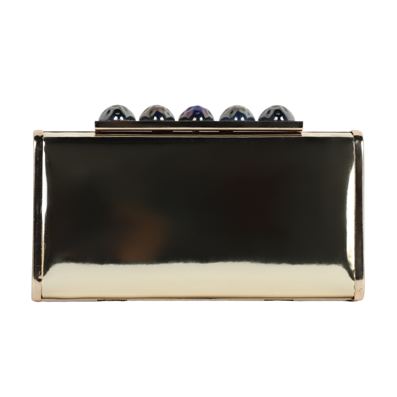 Metallic PU Clutch Bag evening party bag handbag shoulder bag