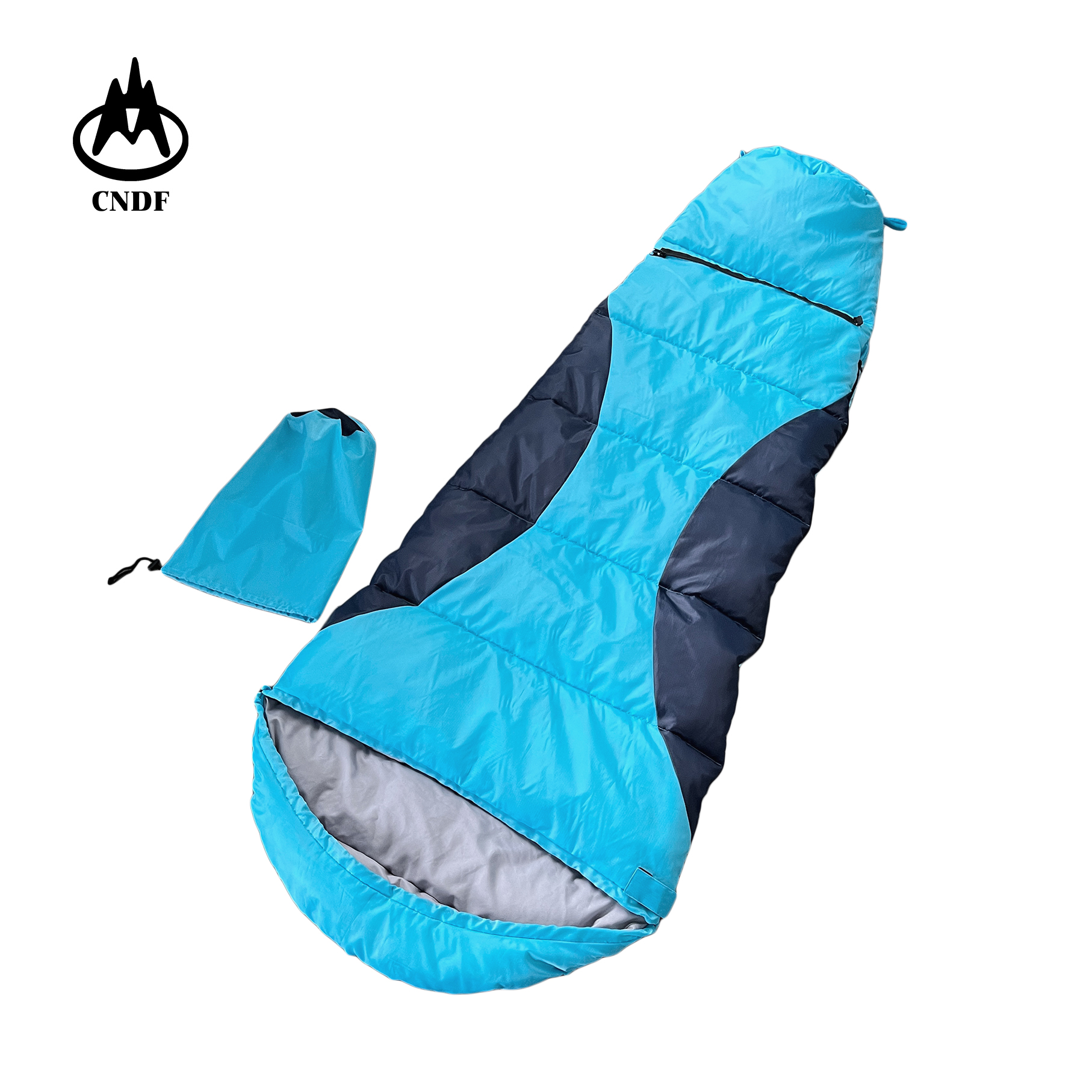 Dengfeng Outdoor Detachable Sleeping Bag for Teenagers with Adjustable Length Mummy Sleeping Bag