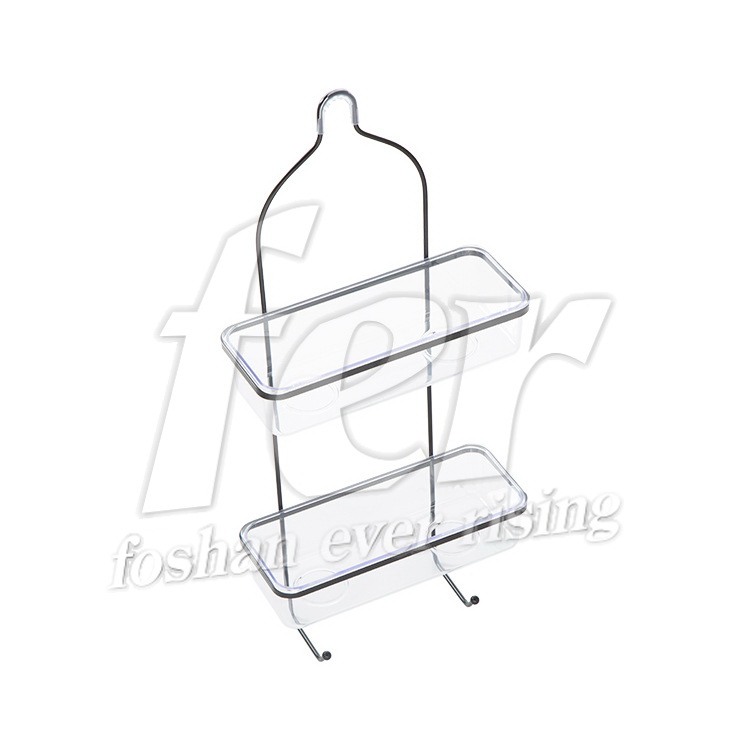 2-tier PS shower rack