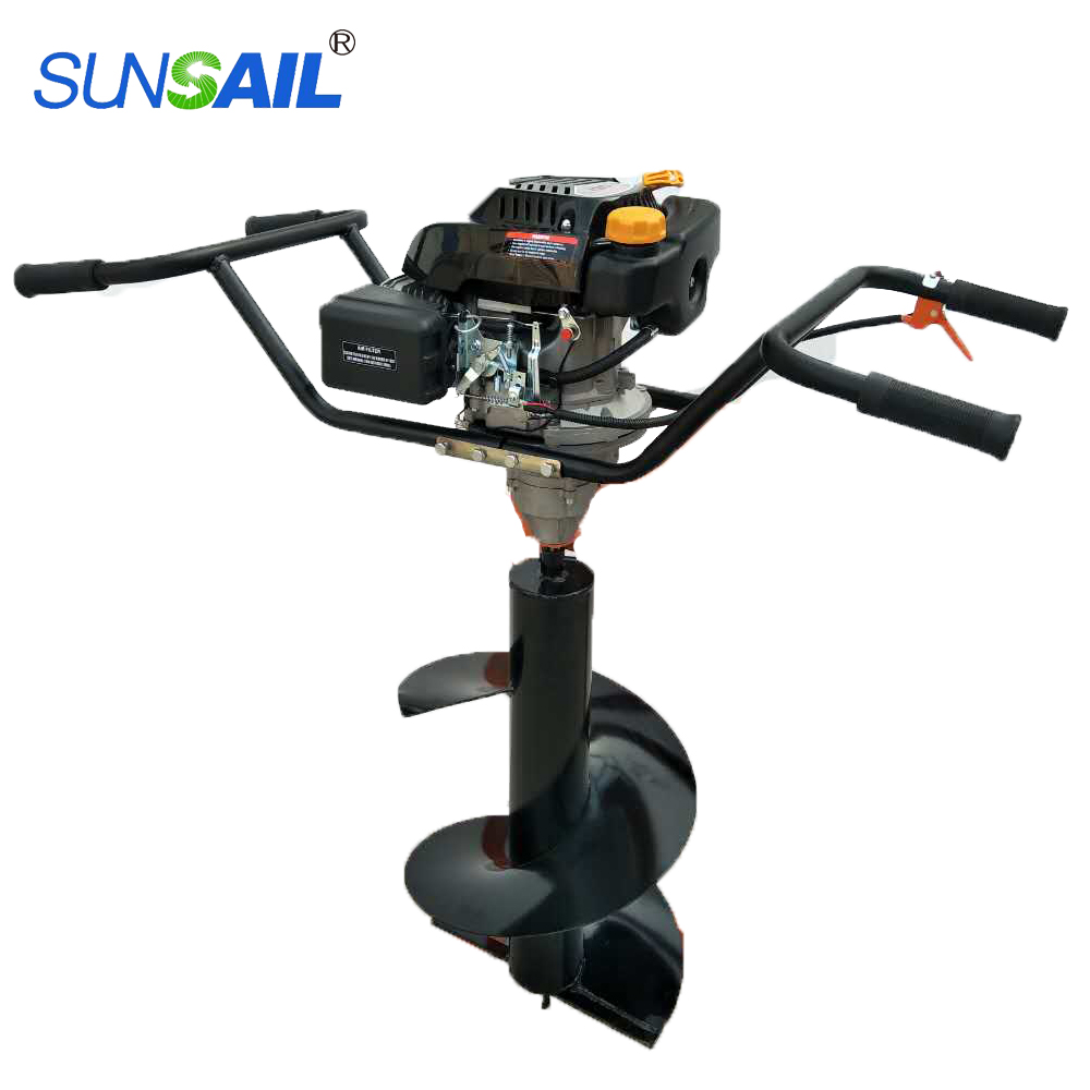 Earth auger for planting