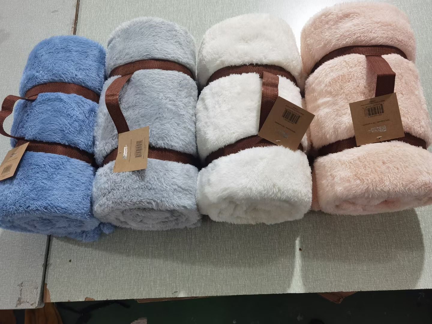 Teddy sherpa blanket