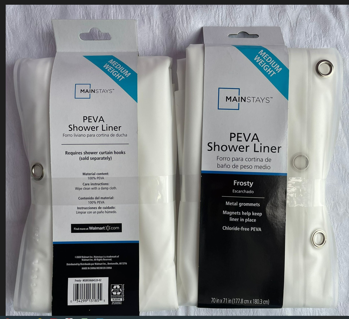 Peva Shower Curtain