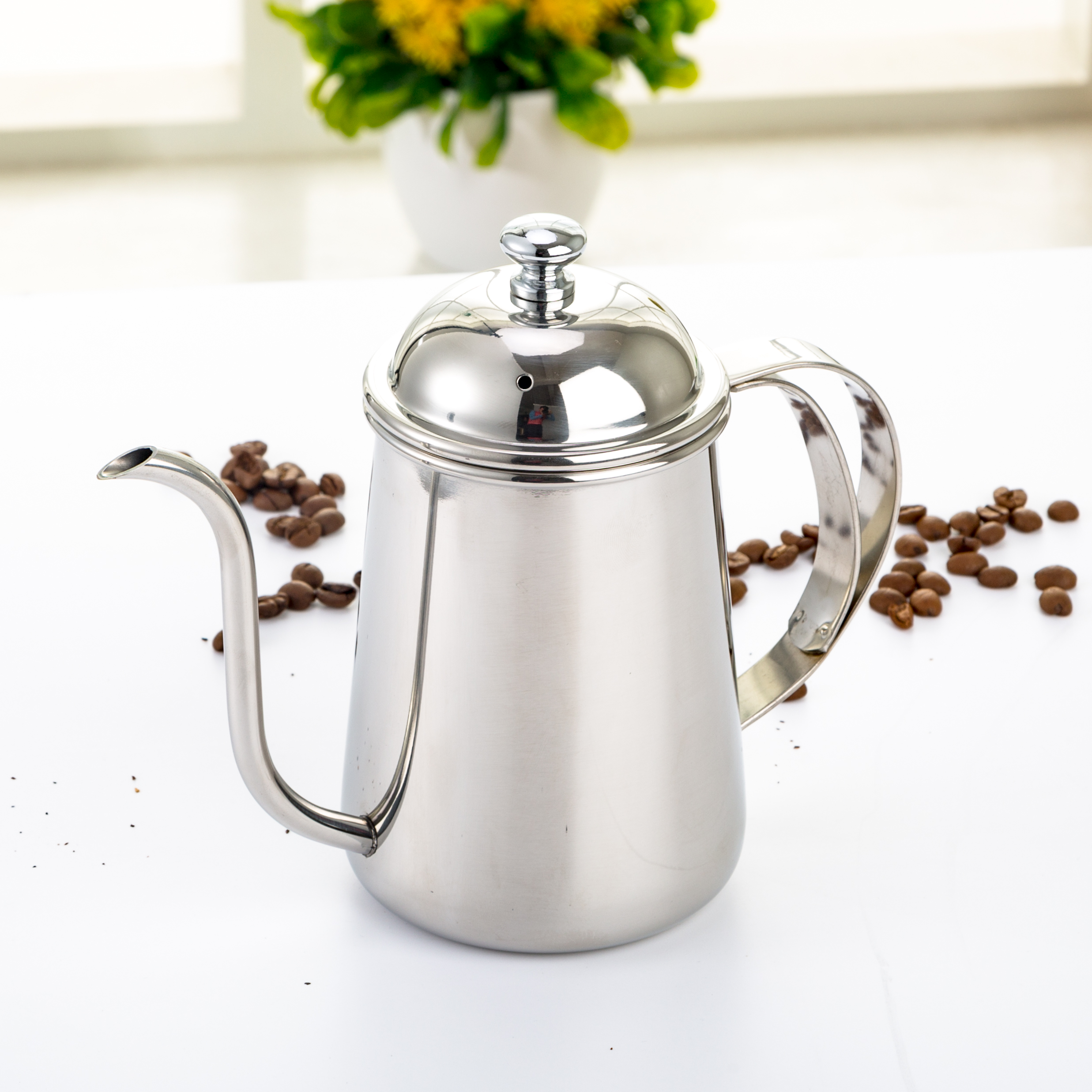650ML Gooseneck barista tools pour over tea pot hand coffee drip kettle