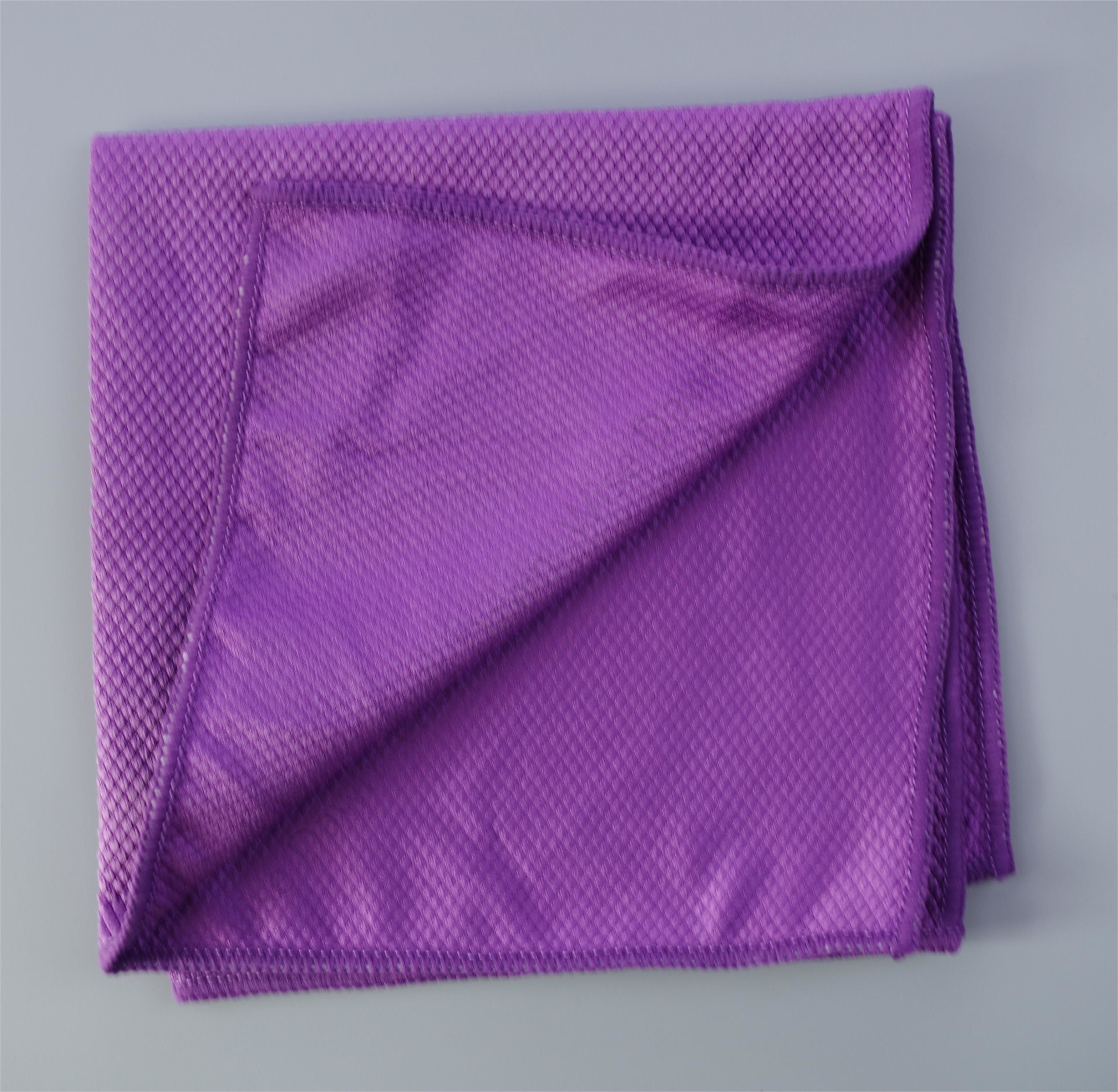Microfiber towel glass wipe car cloth