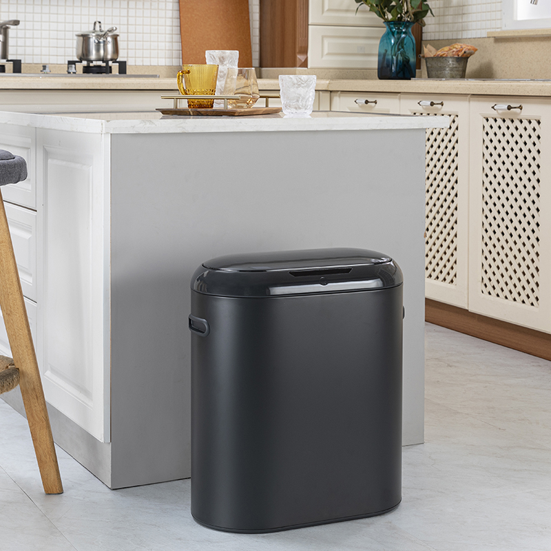 Wholesale prices rectangular 40L 50L large household kitchen intelligent smart trash bin SW6926N