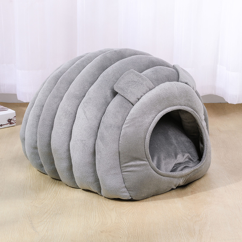 Readortextile Caterpillar Pet Bed Cat Dog Cave Beds With Sleeping Cushion For Small Dogs And Cats