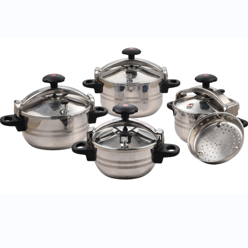 Household and Commercial Kitchen Induction Cookware Stainless Steel Explosion-proof Pressure Cooker