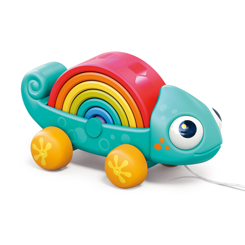 HE795700Rainbow Chameleon Early Learning Toys Preschool Educational Plastic Toys