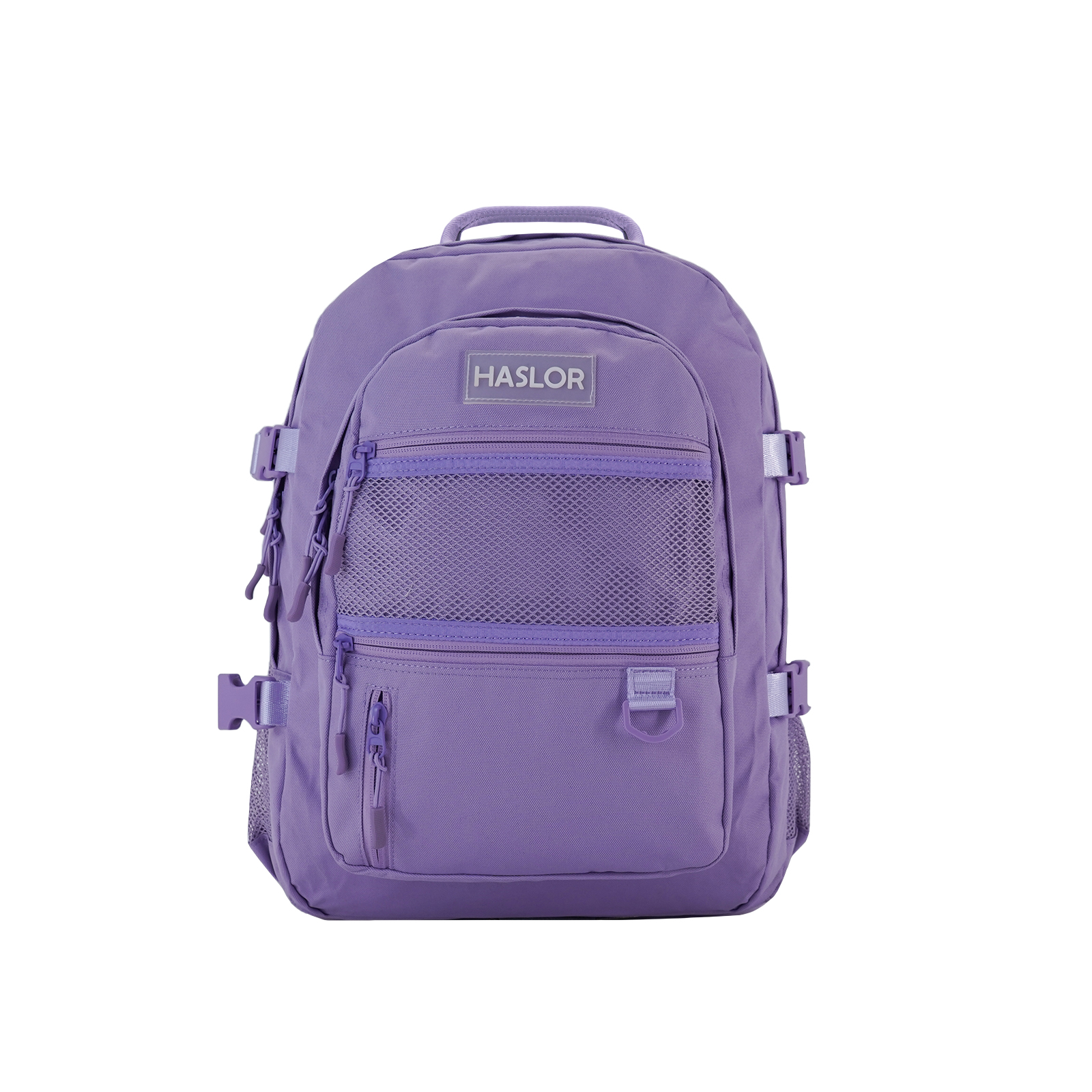 Haslor New hot selling purple fashion sports backpack teenage student schoolbag travel bag