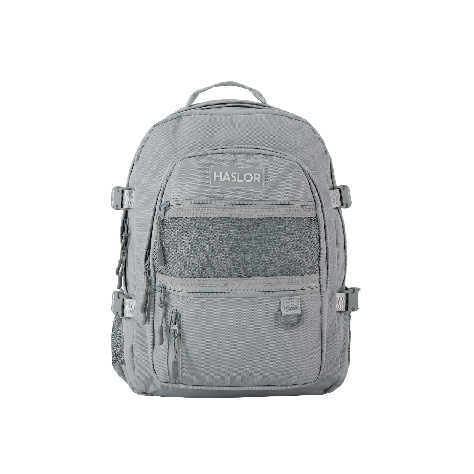 Haslor New hot selling white fashion sports backpack teenage student schoolbag travel bag