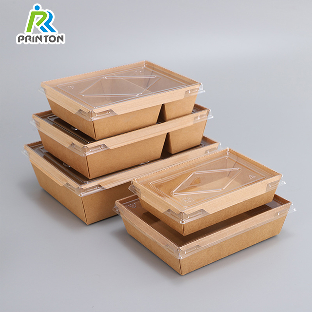 Clear Lid Paper Box