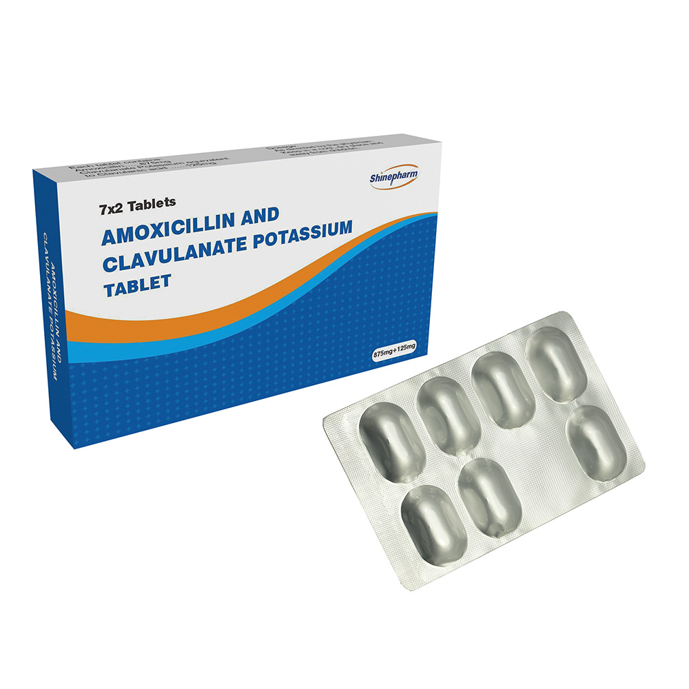 Amoxicillin And Clavulanate Potassium Tablet 875mg+125mg