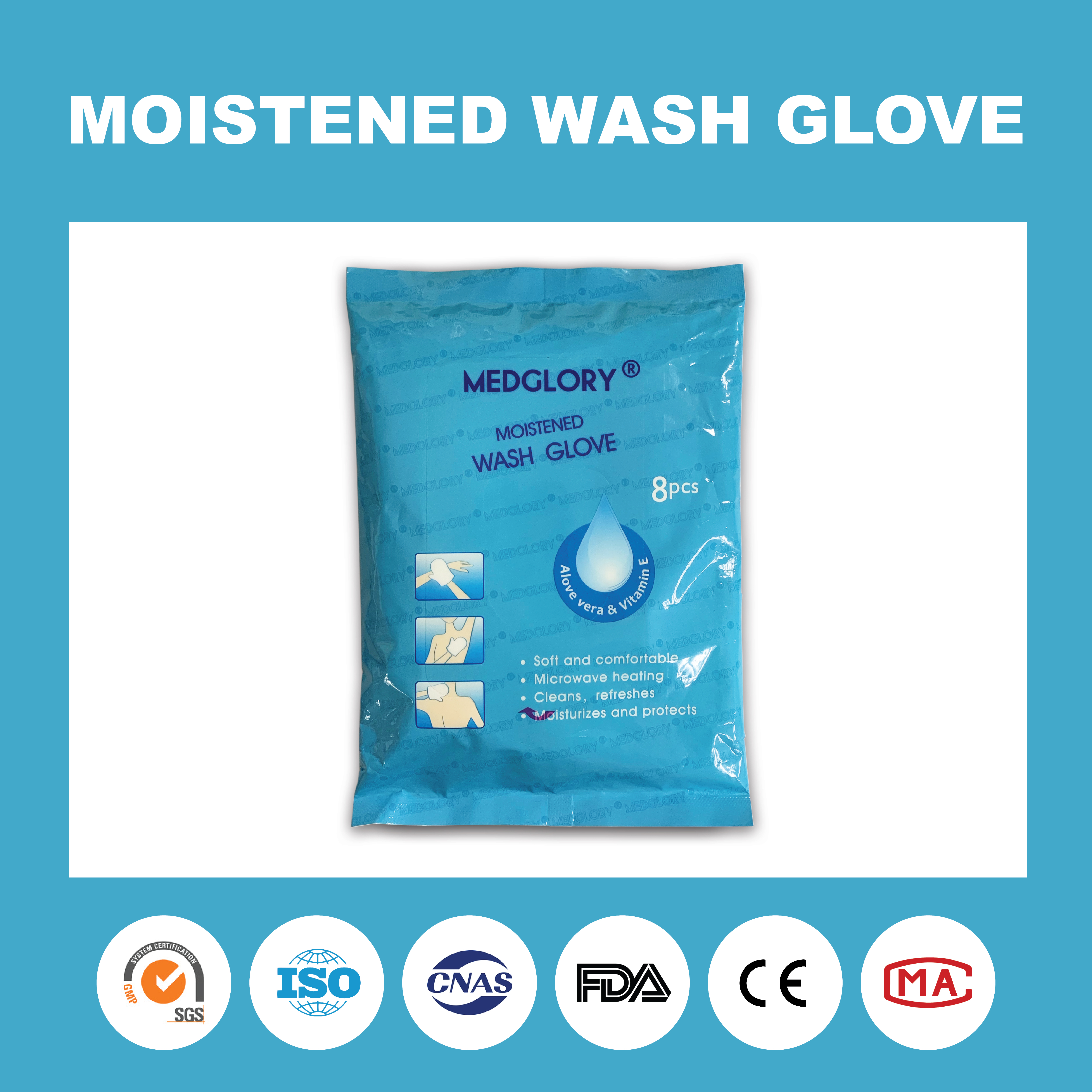 Wet wash gloves,mitts