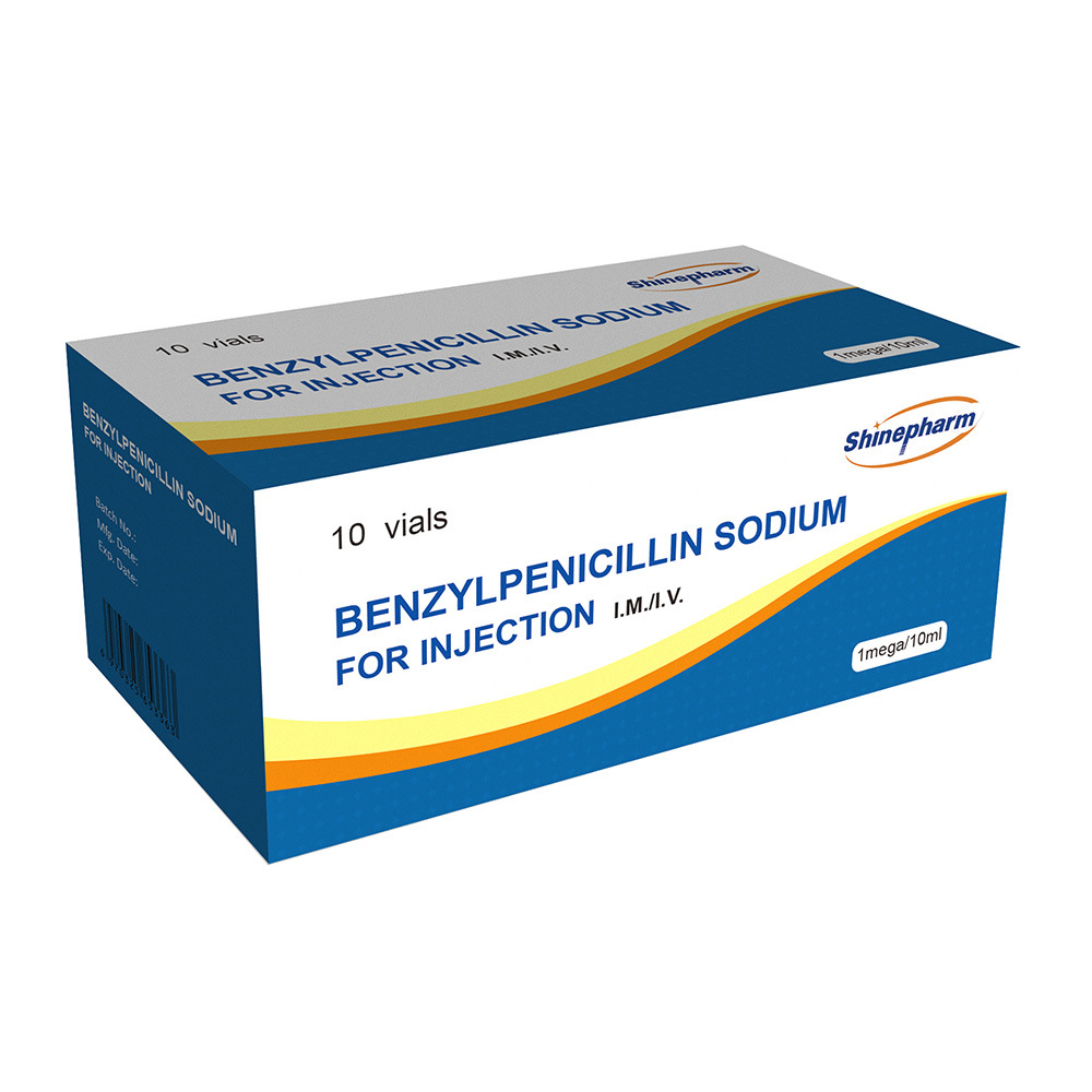 Benzylpenicillin Sodium For Injection 1mega/10ml