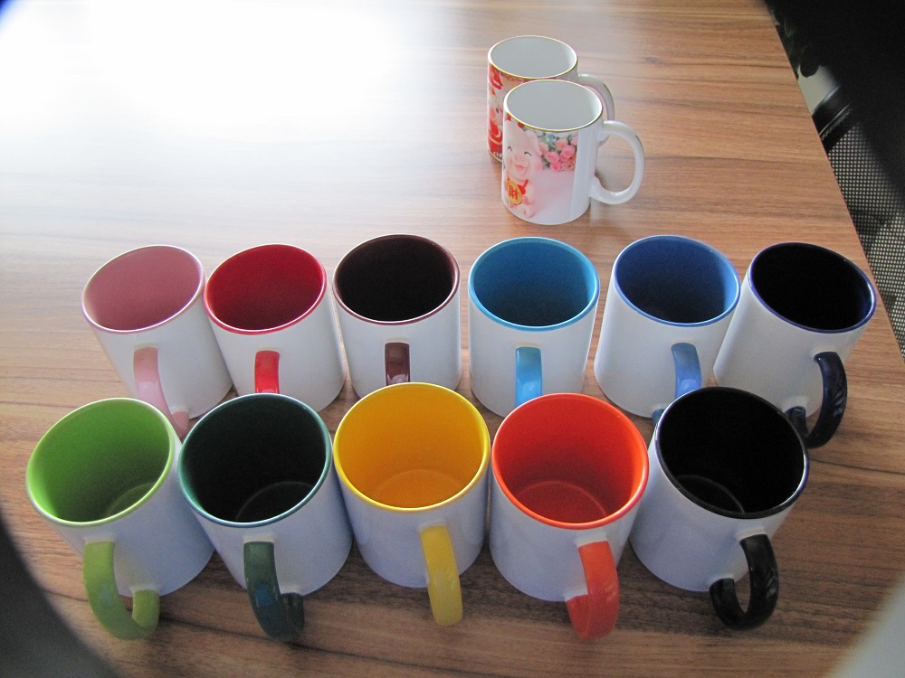 11oz Sublimation Two Tone Color Mugs