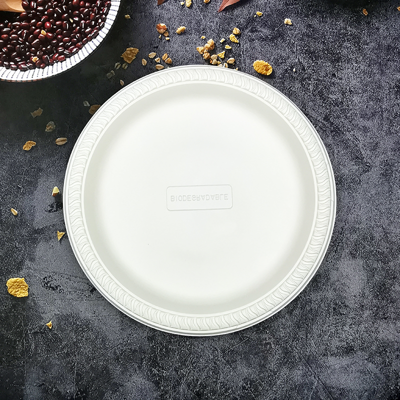 Cornstarch biodegradable tableware