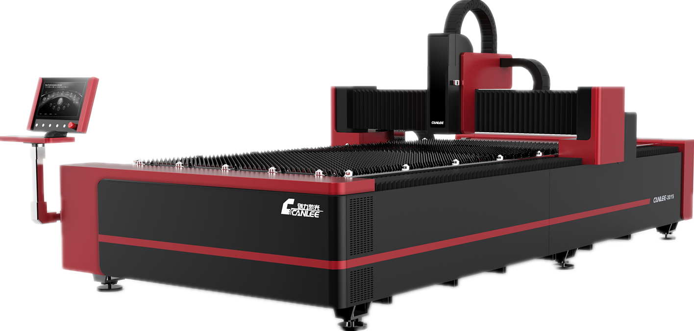Single table laser cutting machine
