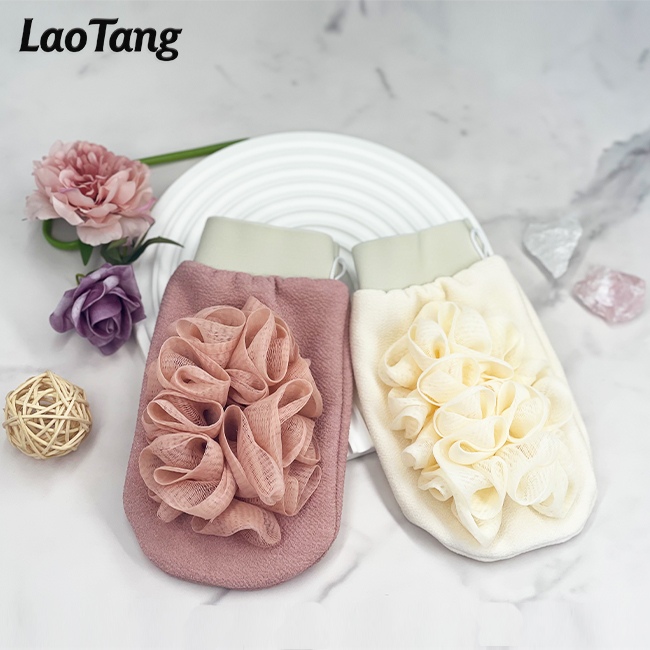 Sponge Exfoliating Gloves