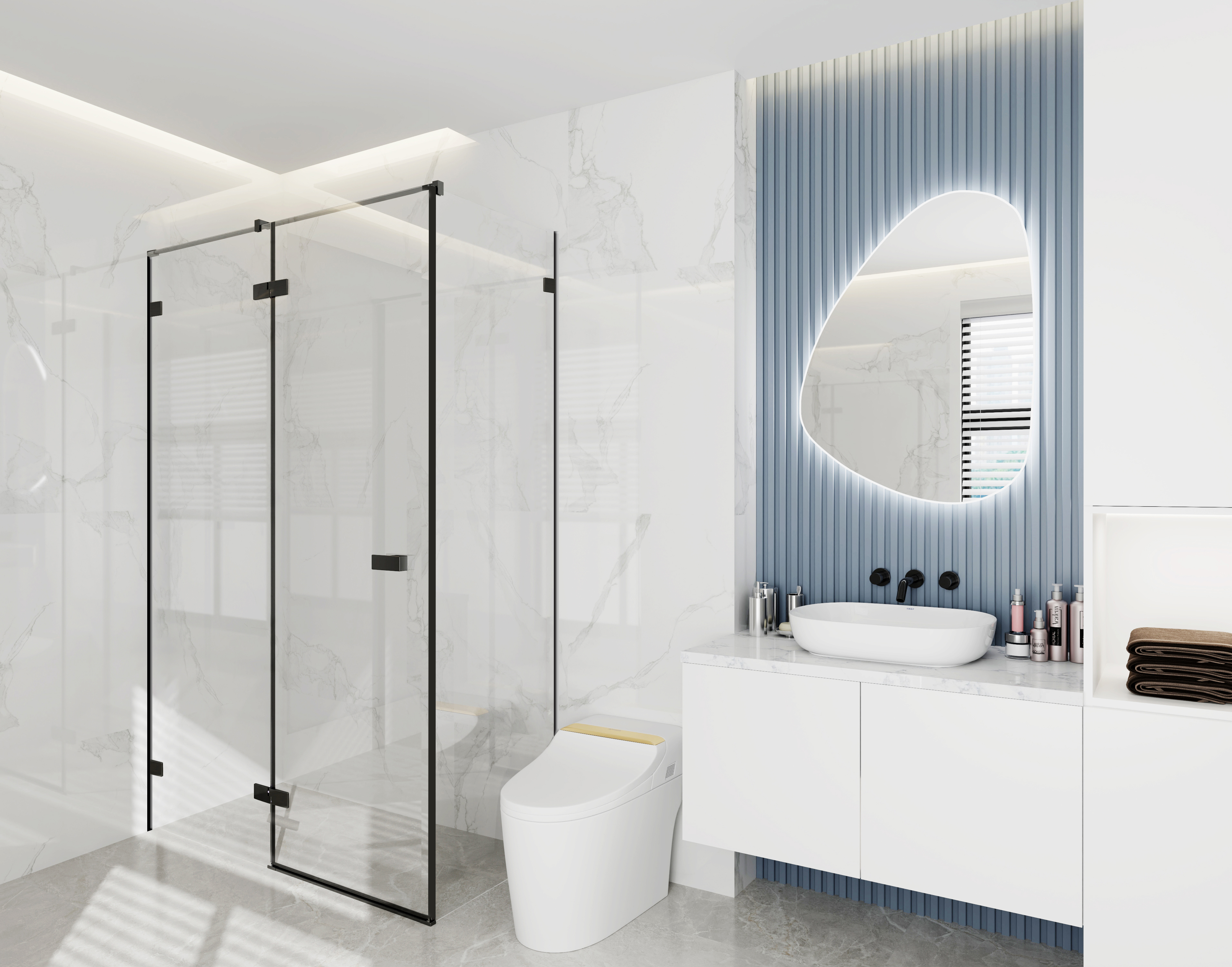 DQ2-H831A shower screens, shower doors, shower enclosures, shower cubicle, shower tray, bath screens
