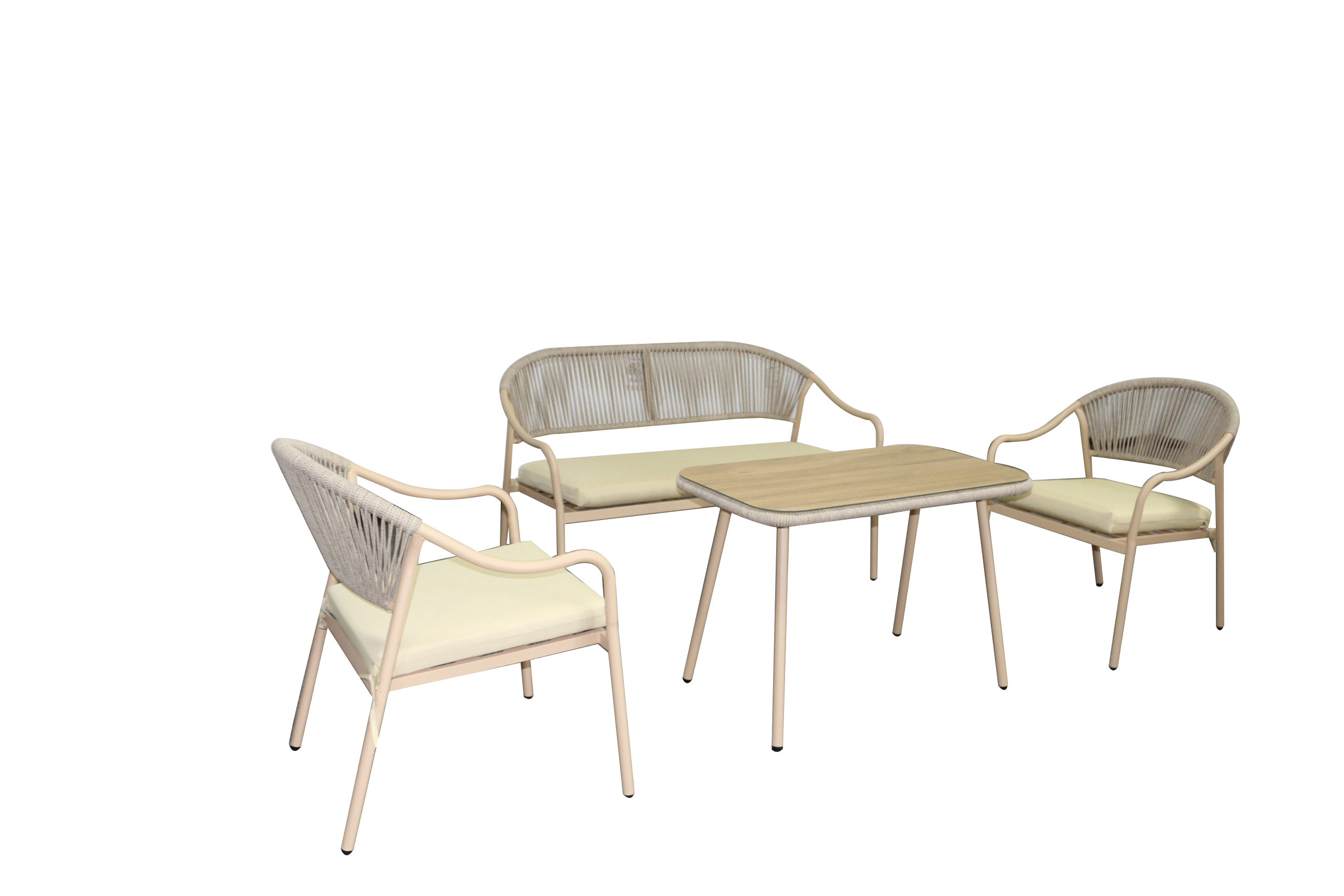 Four-piece leisure chair set