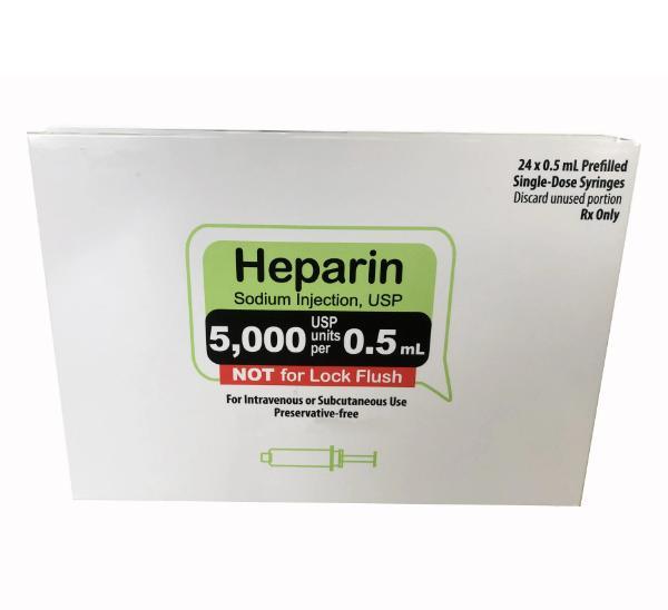 Heparin Sodium Injection 5000iu/Ml