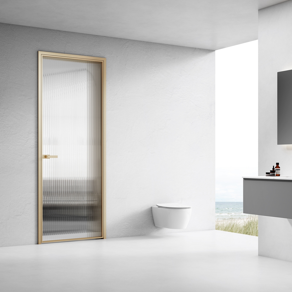 Panoramic Door, Slim Framed Door, Kitchen Sliding Door, Aluminum Framed Door, Balcony Partition Door
