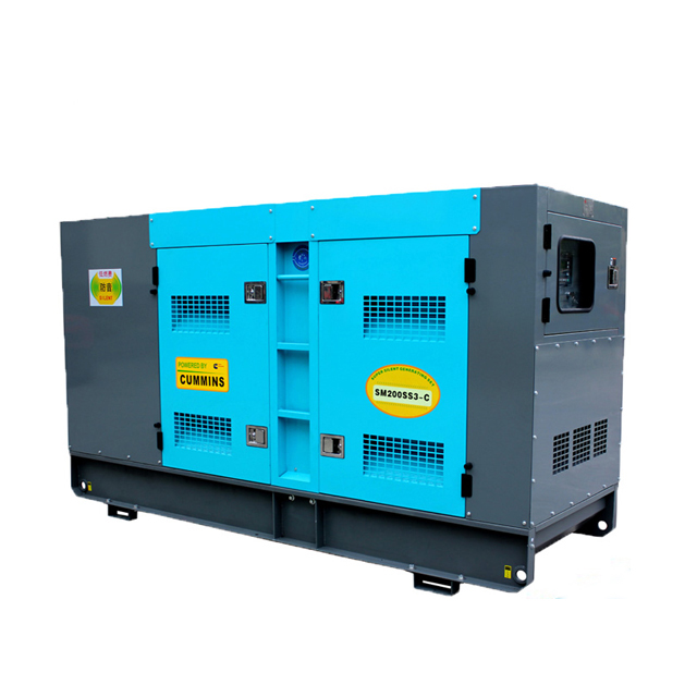 Standby 500KVA 60HZ CUMMINS silent diesel generator set