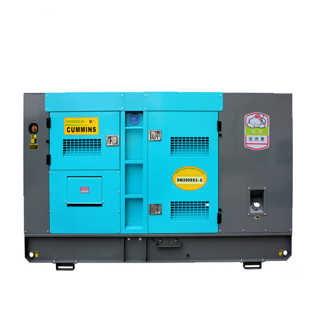 60HZ 220V Three Phase Standby300KVA CUMMINS silent diesel generator set