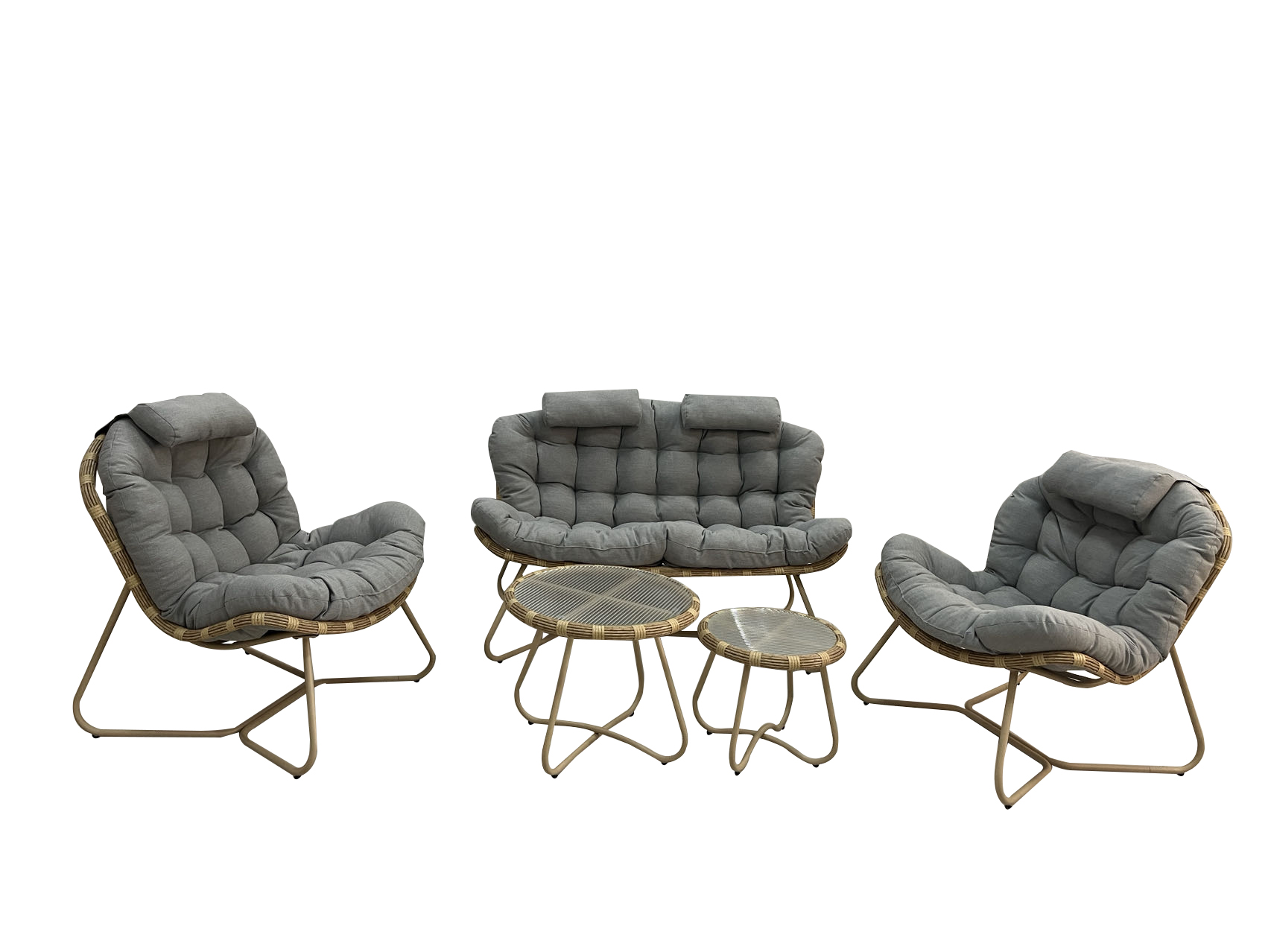 Outdoor rattan weaving
