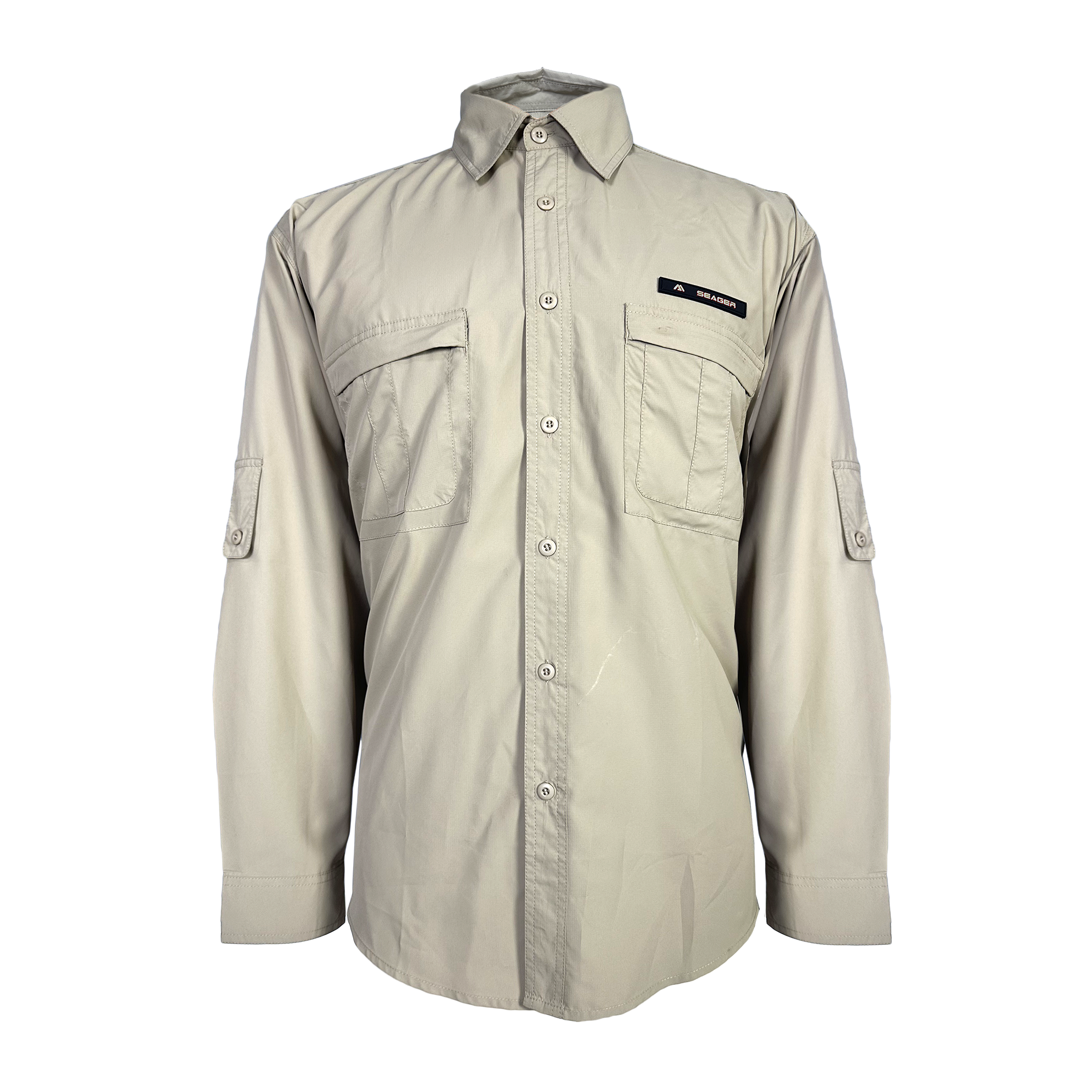 Men's long-sleeved casual shirts
