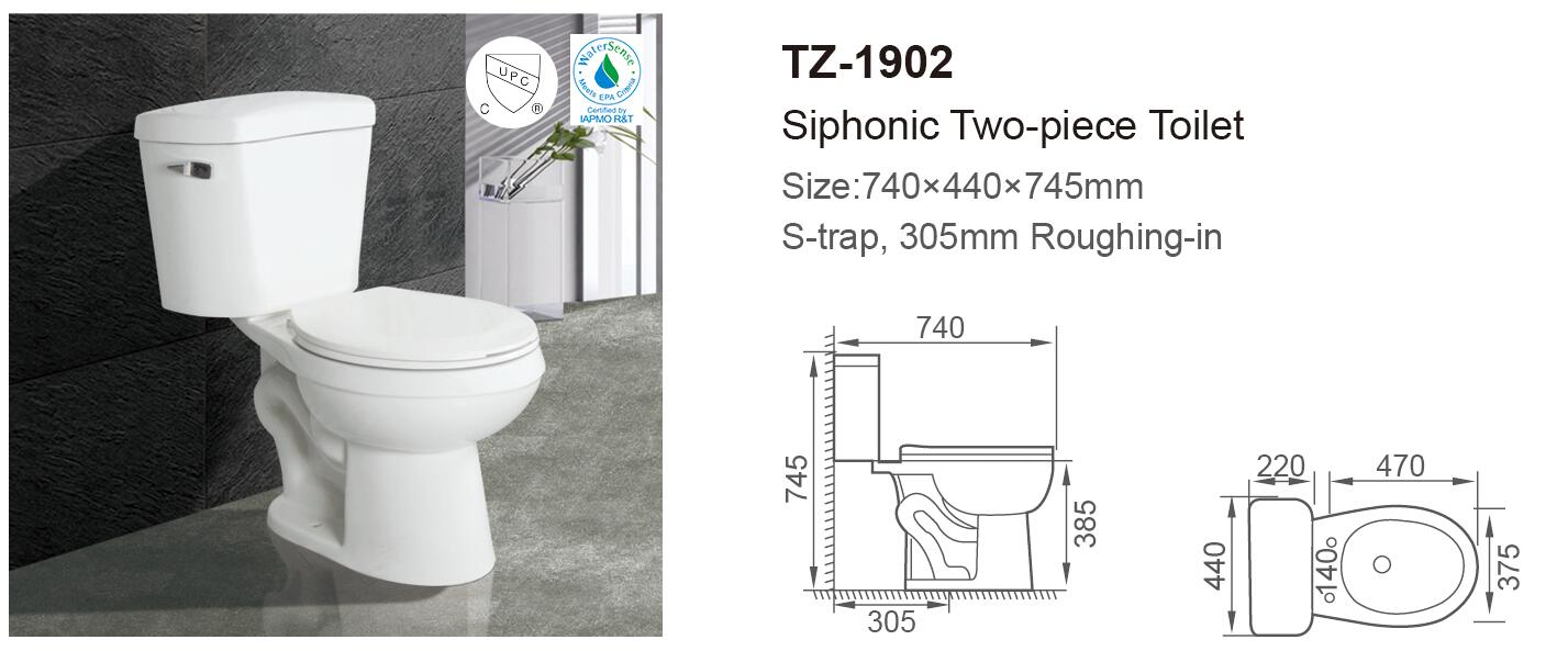 Tstc Two Piece Toilet